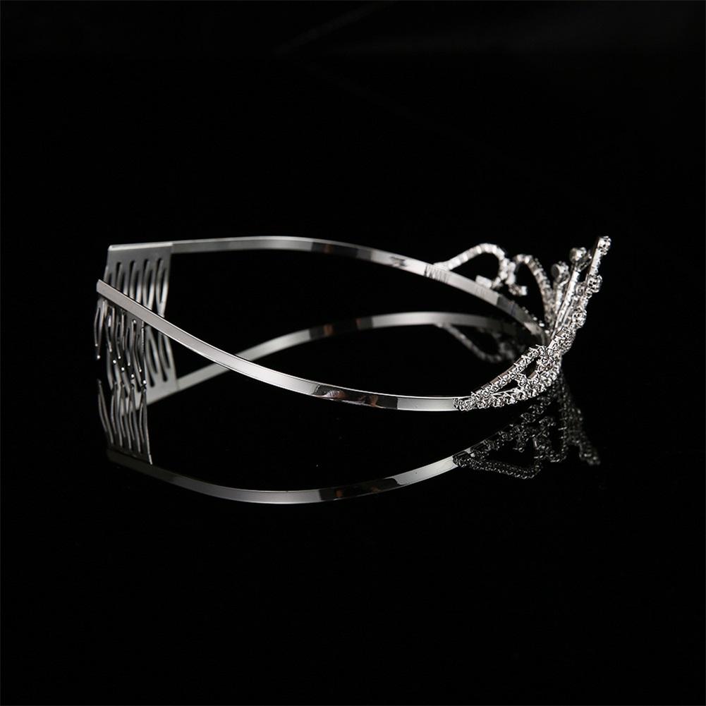 Блестящая женская принцесса свадебная корона свадебный хрустальный венец головной убор украшения для волос аксессуары