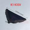 Запчасти для мотоциклетного шлема для AGV K1 K3 K3SV K5 K5S Capacetes Подкладка Подкладка Защита подбородка Носа Вентиляционные аксессуары Датчики скорости 6