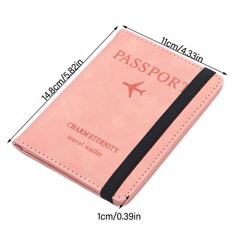 Credit Card Holder Document Package RFID Wallet Passport Bag Passport Holder Travel Cover Case