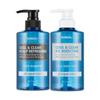 Kundal Шампунь для освежения кожи головы Cool & Clear 500 мл + Гель для душа с ледяным эффектом Cool Boosting 500 мл Аква-мятный аромат 1 шт 500 мл