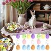 Small Foam Easter Eggs Foam Miniature Easter Decorative 100X Artificial Easter Bird Eggs Decorative Foam Ornaments For Easter