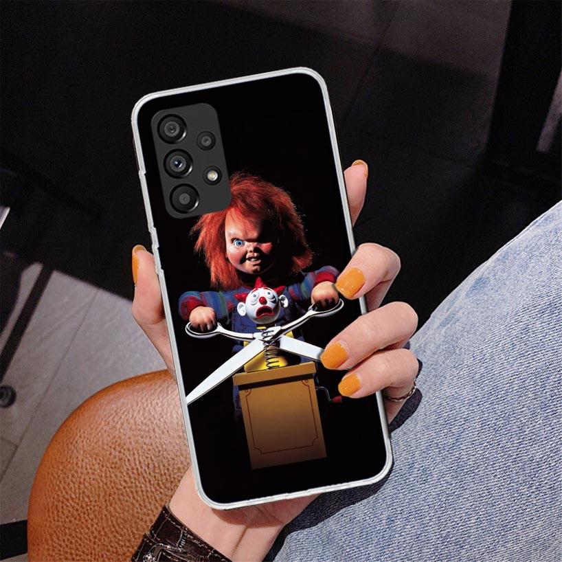 Чехол для телефона Chucky Child's Play для Samsung Galaxy A17 A16 A15 A14 A13 A57 A56 A55 A54 A53 A37 A36 A35 A34 A33 A26 A25 A24 A23 Ga