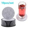 10-Piece Felt Protection Pad Cup Anti-Friction Pad Separation Pad Felt Set Pad Kitchen Items Useful