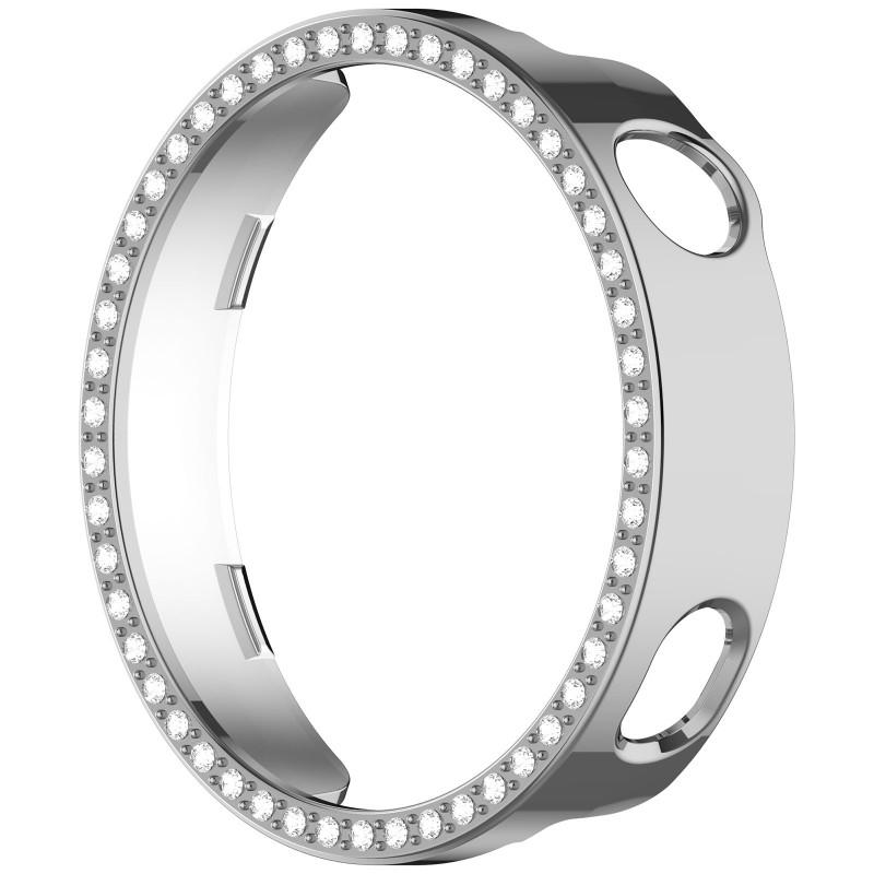 Блестящая полая рамка-чехол для Huawei Watch GT6 41 мм, протектор корпуса, бампер с бриллиантовыми кристаллами для GT6 41 мм, аксессуар-накладка