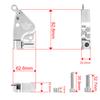 New high quality PQY Intake Manifold Adapter For Civic K20 Manifolds On K24 Coolant Adapter WLR-IMK06S-QY