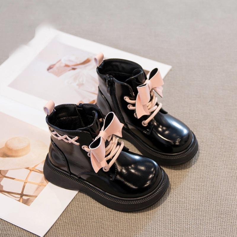 Winter New Style Children's Suede Short Boots Stylish Princess Boots Girls' Warm Cotton Boots