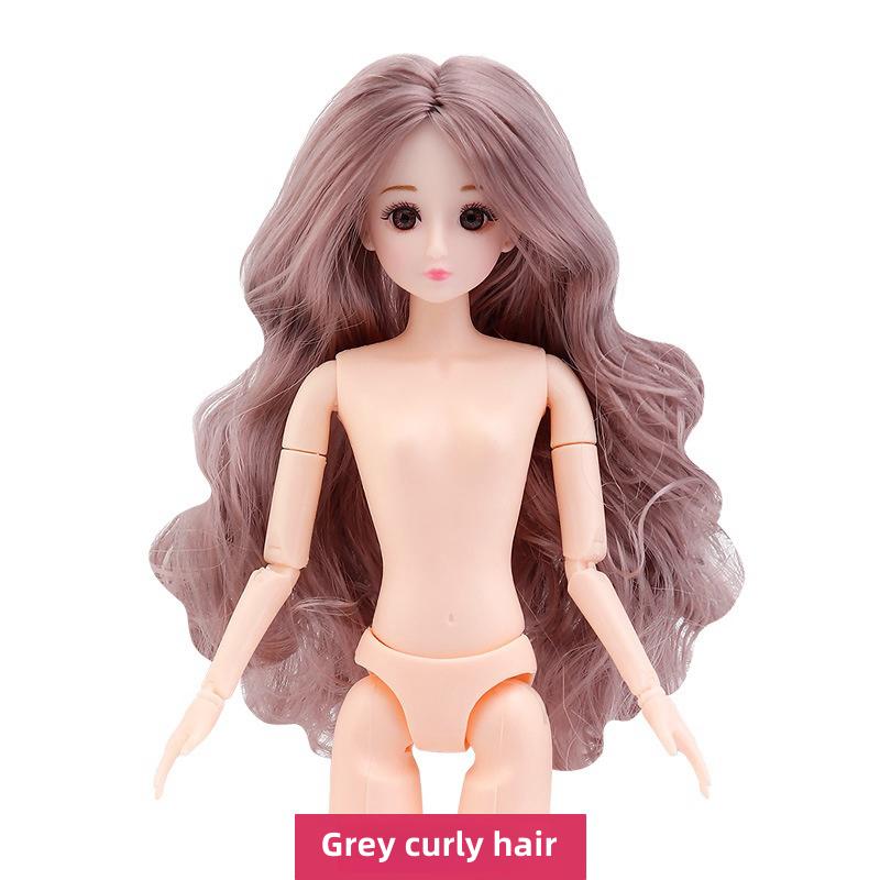 1/4 BJD 26 шарнирное подвижное телесное тело куклы принцессы для девочек телесного цвета с волосами