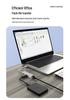 Сетевая карта RJ45 + USB 2.0 концентратор с поддержкой Gigabit