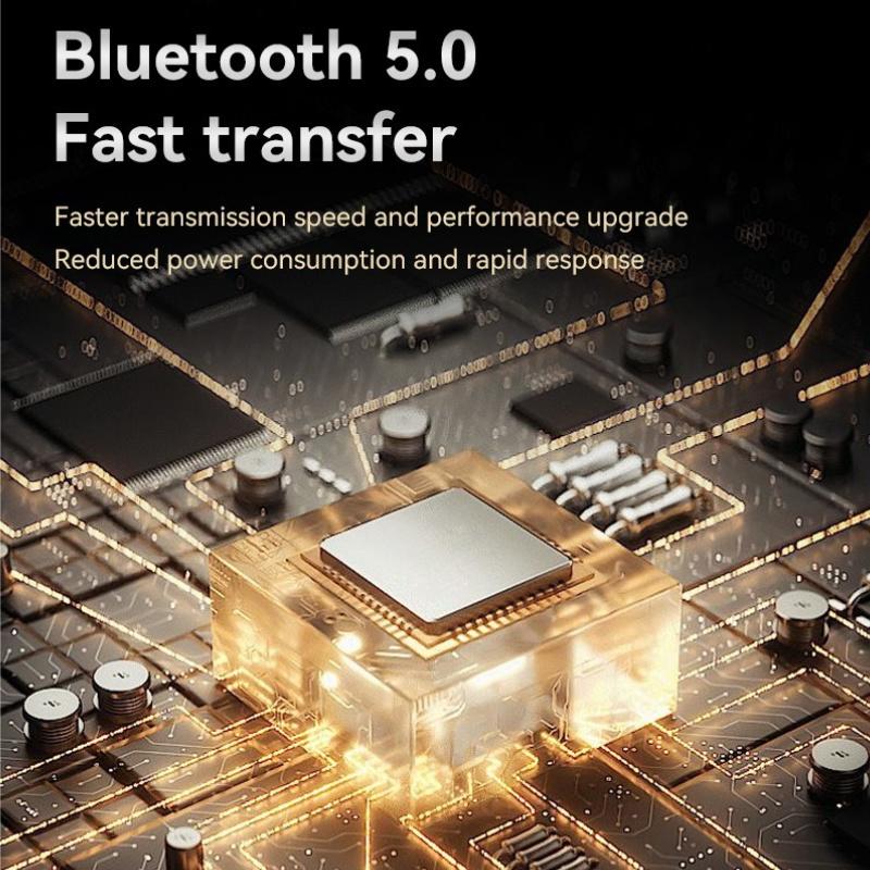 2IN1 Wireless Carplay Adapter Wired To Wireless Carplay Adapter with Car Clock for OEM Car Navigation System Plug & Play