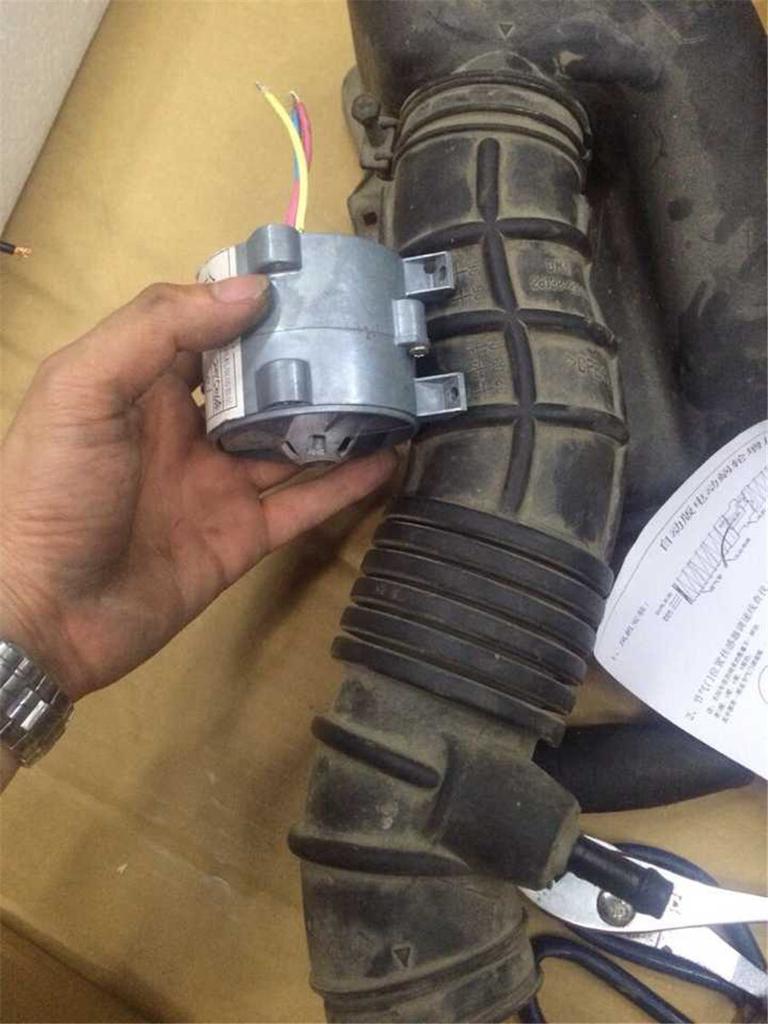 Универсальный автоматический 12В 16,5А автомобильный электрический турбонагнетатель с турбиной, жирная линия