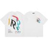 RogueWave Y2K Cotton T-Shirt Harajuku Letter Print Oversized Punk Tee Hip Hop Streetwear Short Sleeve Clothes