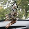 2Sbuck Mini Peacock Car Dream Catcher 2p Set,Korean Car Acc