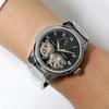 [Ticento]Moon phase automatic metal watch TS60041BS, Korean Luxury Watches