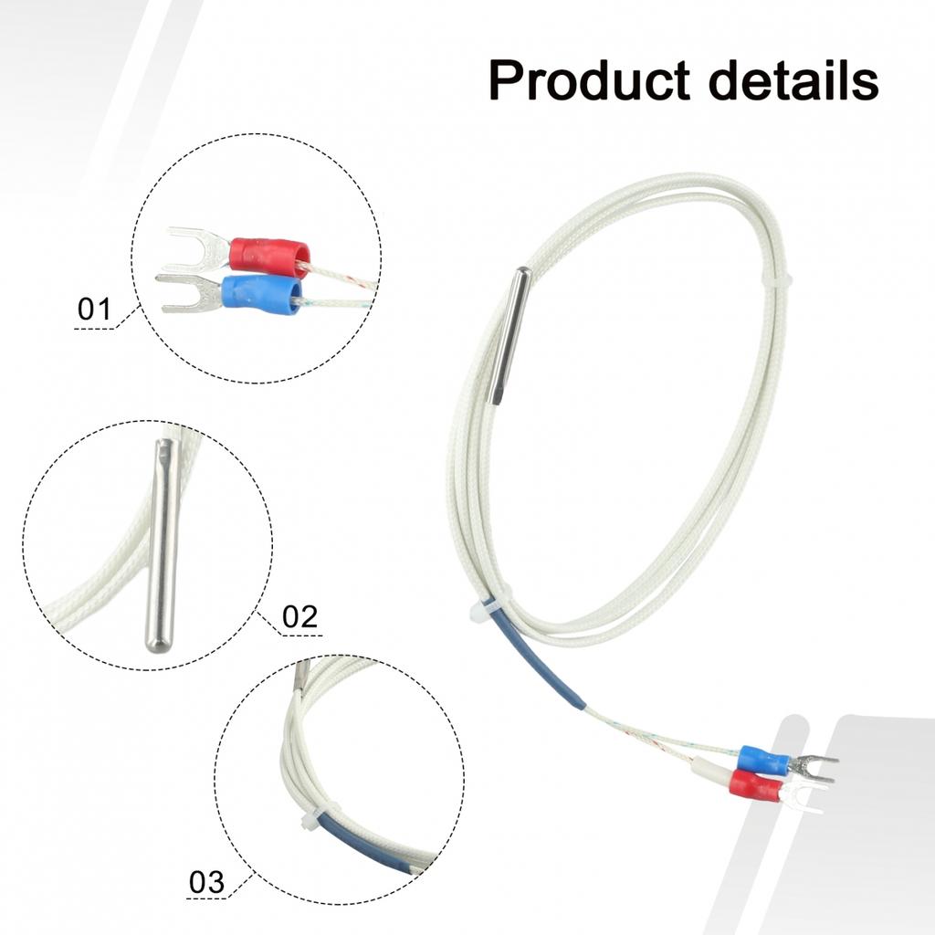 Термопара Измерение температуры 0-800°C 1/2/3/4/5М 1шт.