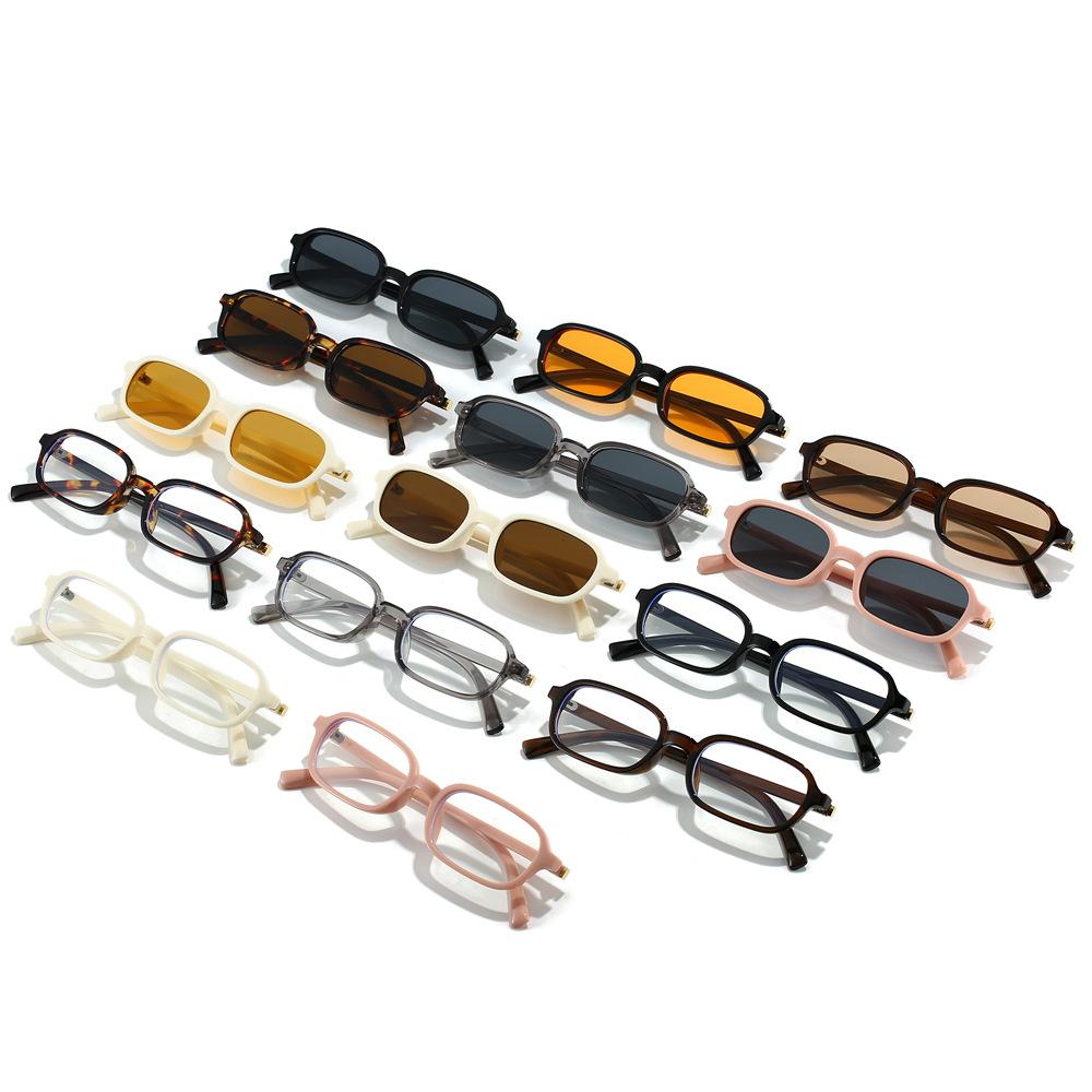 Fashion Small Round Sunglasses Geometric Frame Pc Lens Multi-Color Uv Protection Unisex Shades