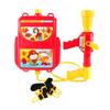 Backpack Cartoon with Adjustable Straps Fireman Pretend Hose Water Toy