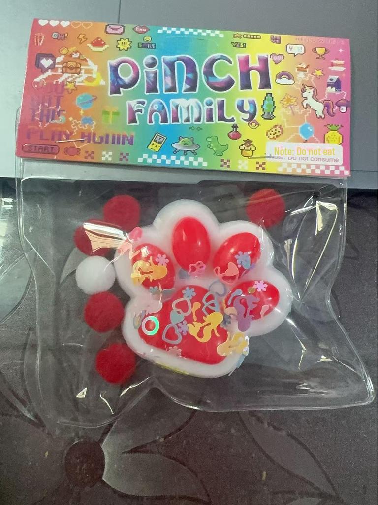 Игрушка для снятия стресса и декомпрессии «Кошачья лапка» — TPR Venting Fidget