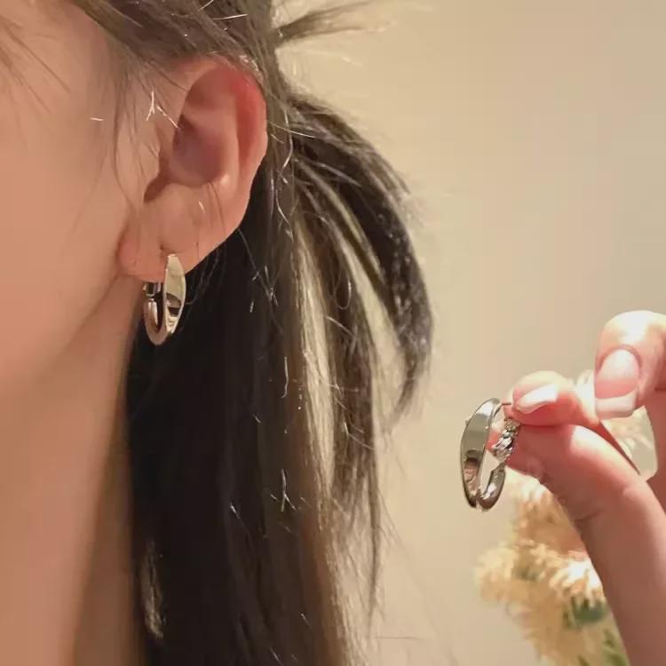 Серьги-кольца из серебра 925 пробы — шикарные, уникальные и стильно милые