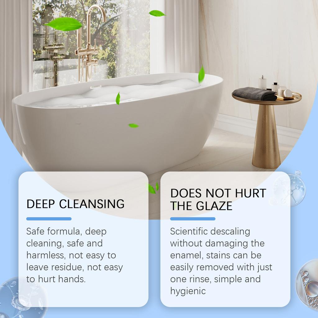 Бытовое сильное обеззараживающее средство для туалета, стойкие пятна, пена, чистящий порошок