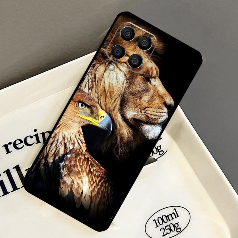 Animal Lion Wolf Tiger Eagle Case For Samsung Galaxy M21 M31 M14 M34 M54 M33 M16 M36 M56 M53 M13 M12 M32 M52 M15 M55 M35