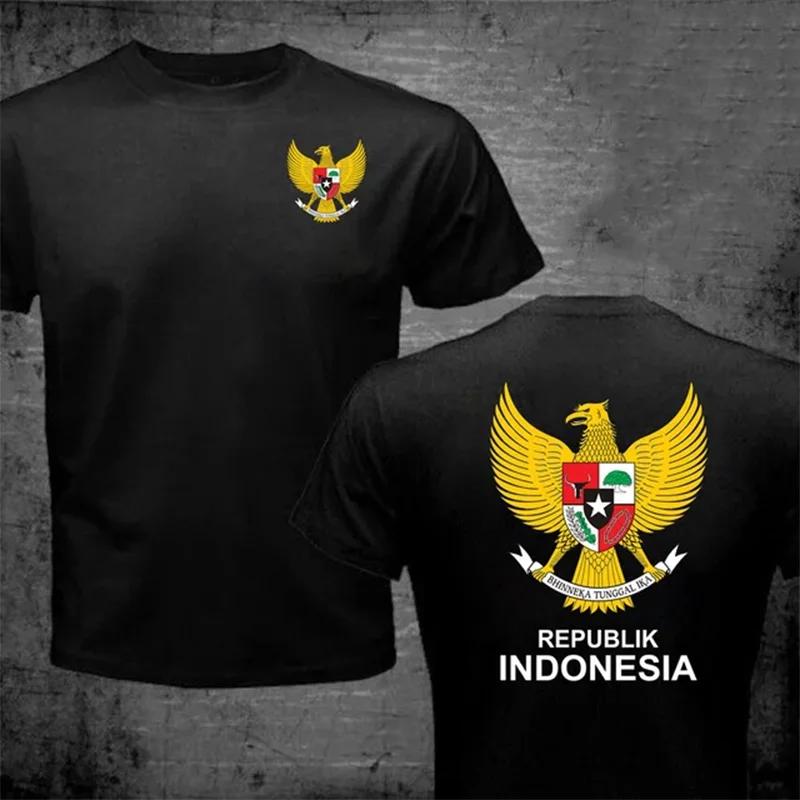 Indonesia Indonesian Coat Of Arms T Shirt Unisex Unisex Jerseys Nation Team Tshirt Meeting Fans Streetwear Fitness Casual Idn Tshirt