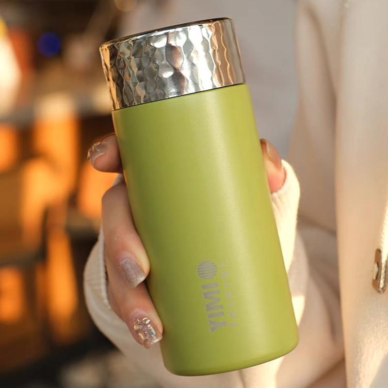 220ml/330ml Fashion Mini Stainless Steel 316 Thermal Flask Portable Pocket Coffee Tea Thermal Water Bottle Tumbler