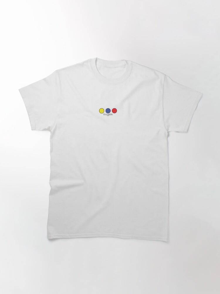 Third World Colombia: 3 Dots + Country for Dark Colors Classic T-Shirt