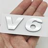3D ABS Автомобильные Буквы Логотип Значок Наклейка V6 V8 Задний Багажник Для Volkswagen VW Phaeton Golf Mk3 Mk4 Mk5 Tiguan Atlas CC Arteon H3RF