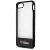 Etui do iPhone 7 Ferrari Transparentne Czarne