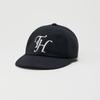 TRAFFIC HARMONY WOOL BLEND TH APPLIQUE LOGO DEEP-FIT 6-PANEL cap_black
