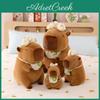 Очаровательная плюшевая игрушка капибара с милым дизайном и мягкой коротковорсовой тканью для всех возрастов
