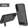 Чехол из ТПУ с текстурой углеродного волокна для Samsung Galaxy S26+ Многоугольная подставка Мягкое защитное покрытие