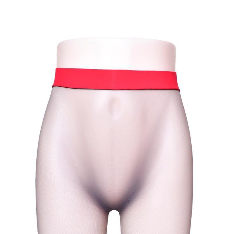 Ультратонкие бесшовные бархатные колготки с сексуальным узким краем