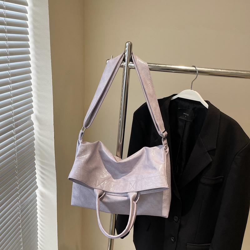 Вместительная портативная сумка для поездок на работу, женская новая модная сумка-тоут, универсальная наплечная сумка-мессенджер