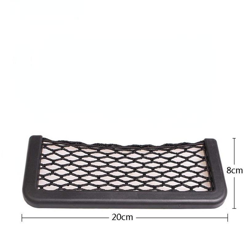 Car Sticker Net Pocket Mobile Phone Holder Car Storage Bag Storage Car Universal Accessories