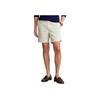 Polo Ralph Lauren SS23 Solid Color Elastic Waist Straight Leg Casual Shorts Men Shorts Off-White 710644995-002