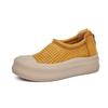 Leather Little White Shoes Women's 2025 Summer New Hollow Breathable Casual Shoes Thick-soled Versatile Height-increasing Shoes Retro Women's Shoes