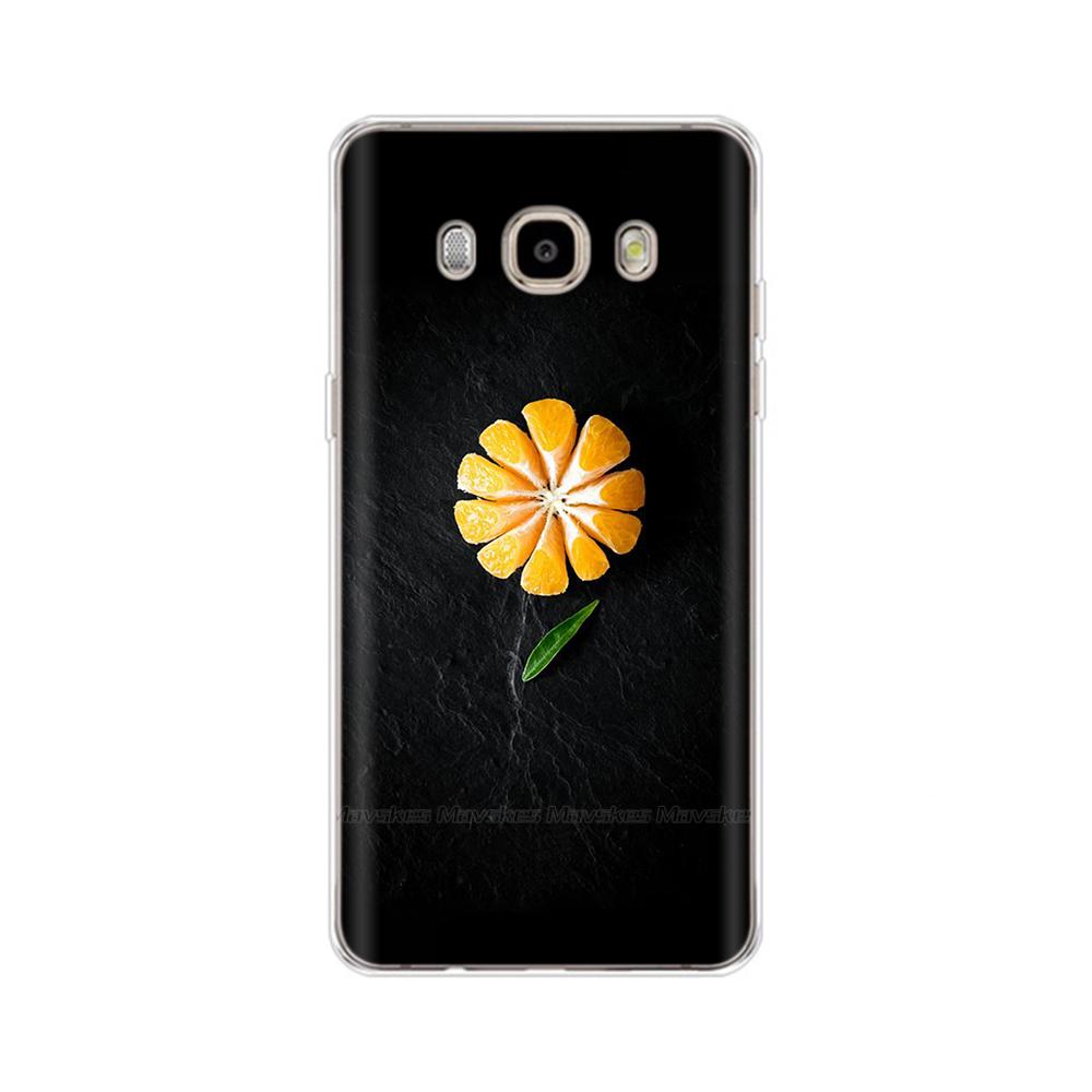 Для Samsung Galaxy J5 2016 Чехол J510 J510F/ds J510FN Крышка Модный Ромашка Мягкие Защитные Чехлы Для Samsung J5 2016 Fundas Coque