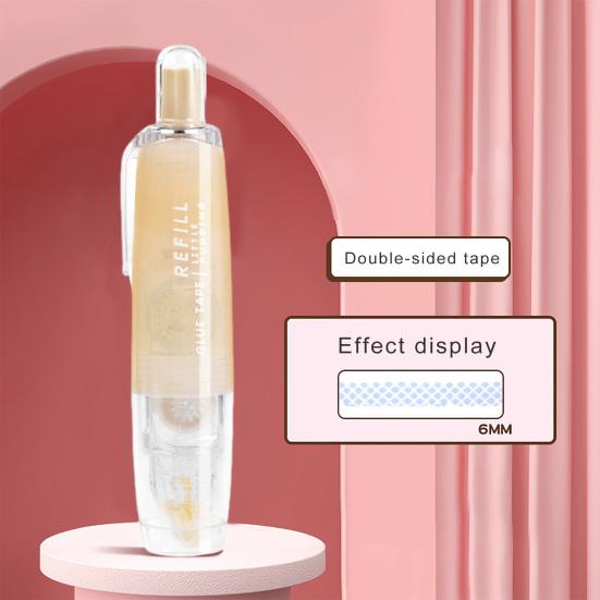 Ролик для клейкой ленты, выдвижной ролик для двусторонней ленты, диспенсер для клейкой ленты для скрапбукинга для домашней школы