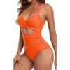 Leopard One Piece Swimsuit 2025 New Halter Push Up Swimwear Women Swimsuit Bathing Suit Beachwear Monokini Female Swimming Suits