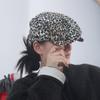 Берет в корейском стиле с леопардовым принтом, плоская кепка газетчика, модная леопардовая шляпа художника, уличная одежда
