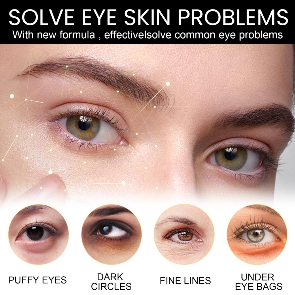 Крем для глаз с коллагеновым пептидом подтягивает и смягчает нежную кожу вокруг глаз, уменьшая морщины, гусиные лапки и темные круги под глазами.