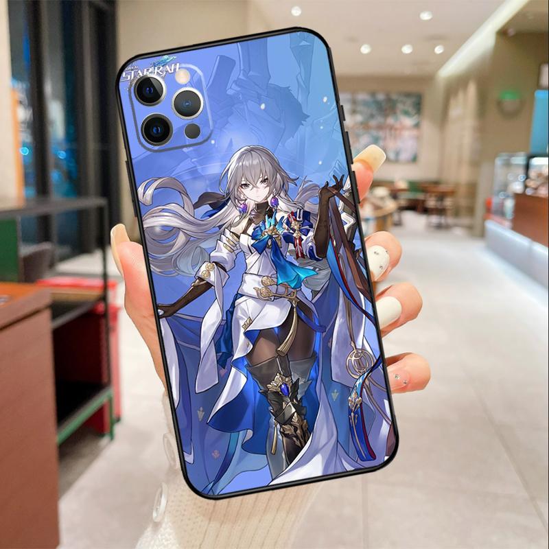 Чехол для телефона Honkai Star Rail Для iPhone 17 16 15 14 13 11 12 Pro Max mini 16 Plus 16e 17 Air Защитная крышка