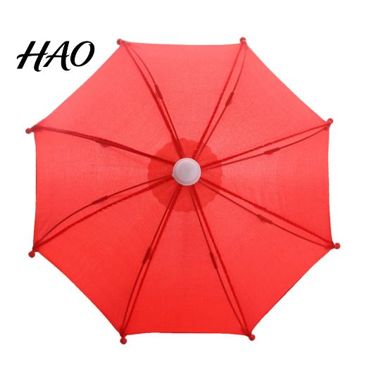 Umbrella Decorations Doll Cute Decorative Solid Color Dollhouse Household Supplies Open Close Decoration Daily Use American Mini