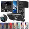 Бронированный чехол для Xiaomi Poco F7 Pro F7 Ultra 5G Защита объектива с кольцом Магнитный держатель Coque Fundas Capa