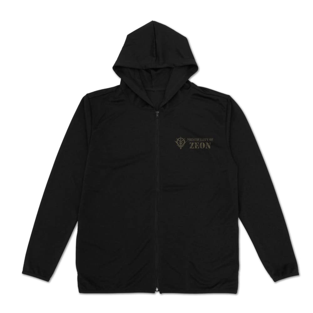 Cospa Mobile Suit Gundam Princeity of Zeon Army Thin Dry Parka BLACK XL Size