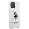 Etui do iPhone 12 US Polo Silicone Collection Białe