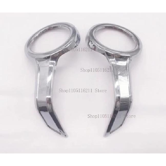 For Honda Gold Wing GL 1800 Goldwing Tour 2018- Motorcycle Accessories Chrome Fog Light Trim Rings ABS Plastic