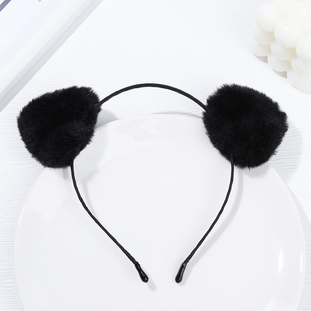 Cosplay Night Party Bar Plush Cute Face Wash Hair Band Cat Ears Headband Hair Accessories Hair Hoop