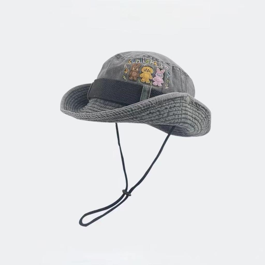 Винтажная шляпа-ведро с большим карнизом, солнцезащитный козырек, для активного отдыха, походов, кемпинга, быстросохнущая, альпинистская шляпа, для девочек, ковбойская шляпа в стиле вестерн, для женщин